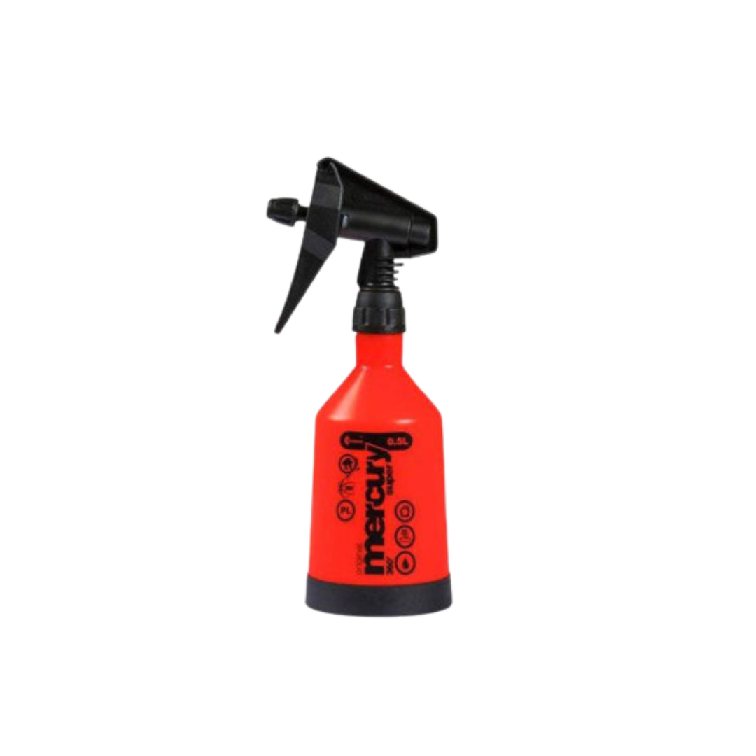 Kwazer Mercury Pro + Super360 Double Action Spray Bottle - 500ml - Orange