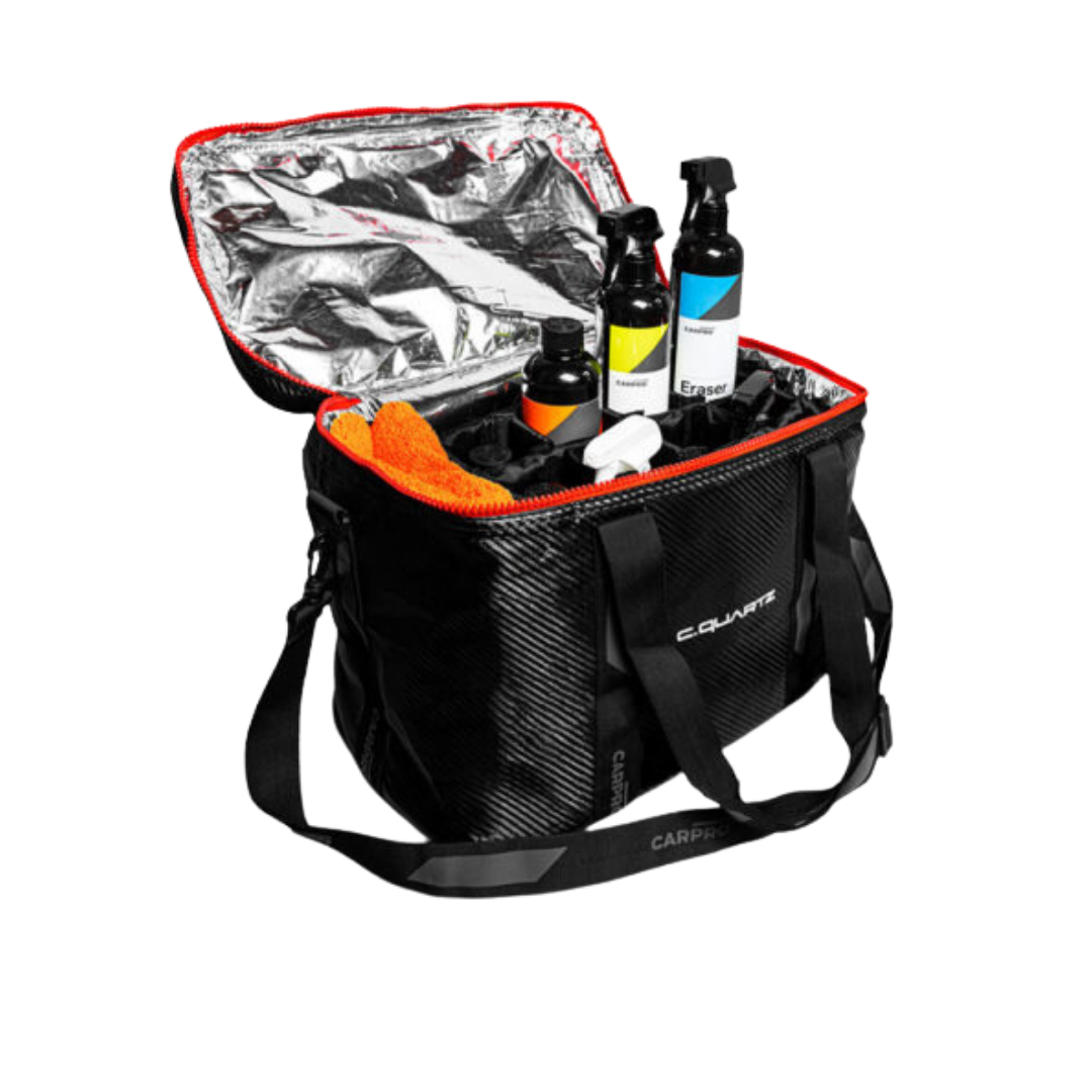 CarPro – CQuartz Maintenance Bag – Black / Orange