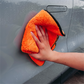 MaxShine - Microfiber Drying Towel 40cm x 40cm 1000gsm Orange